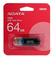 USB Flash Drive 64Gb A-DATA C906 Black