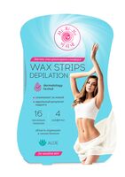 Восковые полоски для депиляции "Wax Strips Depilation" (16 шт.)
