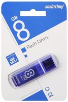 USB Flash Drive 8GB SmartBuy Glossy series Dark Blue (SB8GBGS-DB)