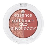 Тени для век "Soft Touch Duo Eyeshadow" тон: 01, bronze beauty