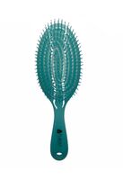 Расчёска массажная для волос "Flawle Spiral Brush" (frosty blue)