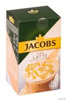 Напиток кофейный растворимый "Jacobs Iced Latte Salted Caramel" (10х21,3 г)