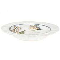 Тарелка глубокая фарфоровая "Ландыши" (220 мм)