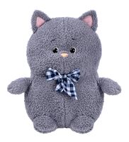 Мягкая игрушка "Пухляшик-кудряшик кот" (28 см)