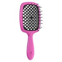 Расчёска для волос "Superbrush" (розово-чёрная)