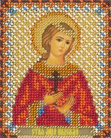 Вышивка бисером "Икона Святой мученицы Надежды Римской" (85х105 мм)