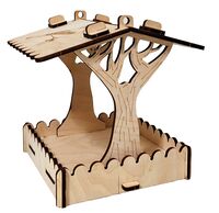 Сборная деревянная модель "Кормушка для птиц"
