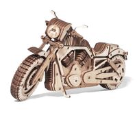 Сборная деревянная модель "Мотоцикл Гроза дорог"