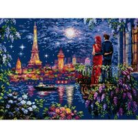 Набор для вышивания "Выходные в Париже" (300х400 мм)