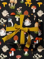 Бумага упаковочная "Грибы" (67х100 см)