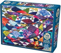 Пазл "Разноцветные одеяла" (500 элементов)