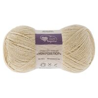 Пряжа "Микровелюр №800" (100 г; 550 м; бежевый)