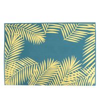 Салфетка сервировочная "Папоротник" (450х300 мм; бирюзовая)