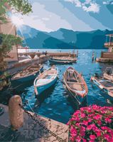 Картина по номерам "Италия. Озеро Гарда" (400х500 мм)