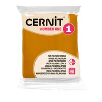 Глина полимерная "CERNIT Number One" (жёлтая охра; 56 г)
