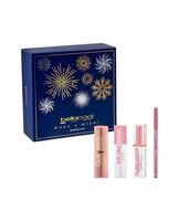 Подарочный набор "Perfect Lips Gift Kit" (бальзам, 2 блеска, карандаш для губ)