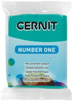 Глина полимерная "CERNIT Number One" (изумрудный; 56 г)