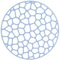 Коврик для раковины пластмассовый (300 мм)