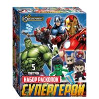 Набор для раскопок "IQ эксперимент. Найди своего героя"