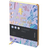 Ежедневник недатированный "Style" (А5; фиолетовый)