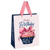 Пакет бумажный подарочный "Cake" (23х18х10 см)