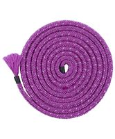 Скакалка для художественной гимнастики "Cinderella Lurex" (3 м; люрекс фиолетовый)