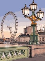 Картина по номерам "Лондон" (300х400 мм)