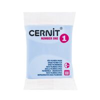 Глина полимерная "CERNIT Number One" (пастельно-голубой; 56 г)