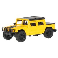 Машинка инерционная "Hummer H1 Пикап" (жёлтый)