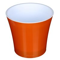 Цветочный горшок "Арте" (5 л; медовый-белый)