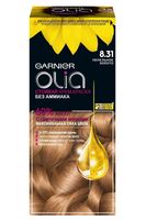 Крем-краска для волос "Garnier Olia" тон: 8.31, пепельное золото