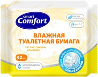 Влажная туалетная бумага "С ромашкой" (42 шт.)