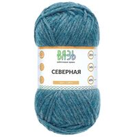 Пряжа "Северная №08" (100 г; 210 м; синий)