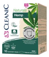 Гигиенические прокладки "Naturals Organic Cotton and Hemp" (10 шт.)