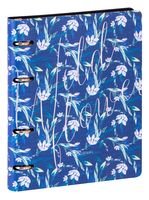 Тетрадь со сменным блоком "Romance. Blue flowers" (80 листов)