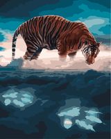 Картина по номерам "Могущество тигра" (400х500 мм)