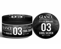 Гель для укладки волос "Cool Silver Wet Look" сильная фиксация (300 мл)