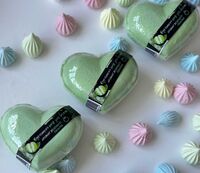 Гейзер для ванн "Сердце. Аромат зеленого яблока" (120 г)