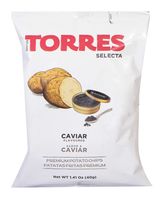 Чипсы картофельные "Torres. Со вкусом черной икры" (40 г)