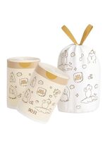 Пакеты для мусора с затяжками "Capybara" (90 шт.; 45х50 см)