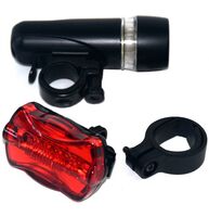 Комплект фонарей для велосипеда "JY-808-11+004T"