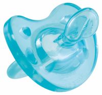 Пустышка силиконовая ортодонтическая "Physio Soft" (голубая; арт. 00002712200000)