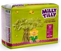 Пелёнки одноразовые детские "Milly Tilly" (30 шт.; 600х900 мм)
