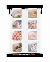 Набор 3D наклеек "Для девочек люкс"