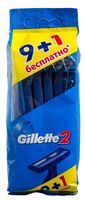 Станок для бритья одноразовый "Gillette 2" (10 шт.)