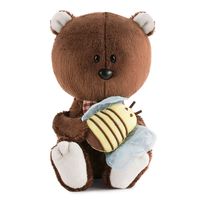 Мягкая игрушка "Медведь Федот с пчёлкой" (15 см)