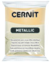 Глина полимерная "CERNIT Metallic" (шампань; 56 г)