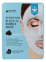 Тканевая маска для лица "Detoxifying Black O2 Bubble Mask Charcoal" (20 г)