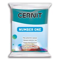 Глина полимерная "CERNIT Number One" (ярко-голубой; 56 г)