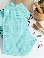 Полотенце вафельное (50х90 см; ментоловый)